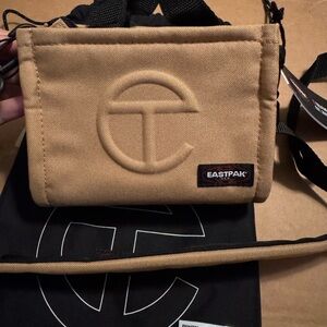 NWT small khaki eastpak x Telfar bag. Includes dust bag.